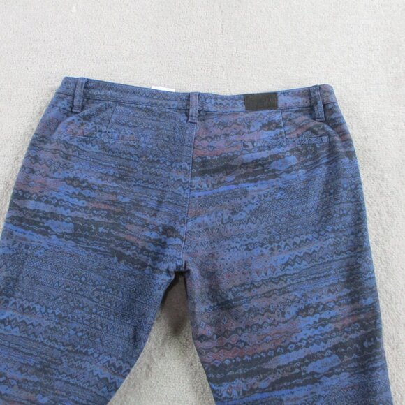NWT See By Chloe Jeans Womens 32 Blue Space Dye Printed Patterned Skinny $350 - Picture 5 of 14
